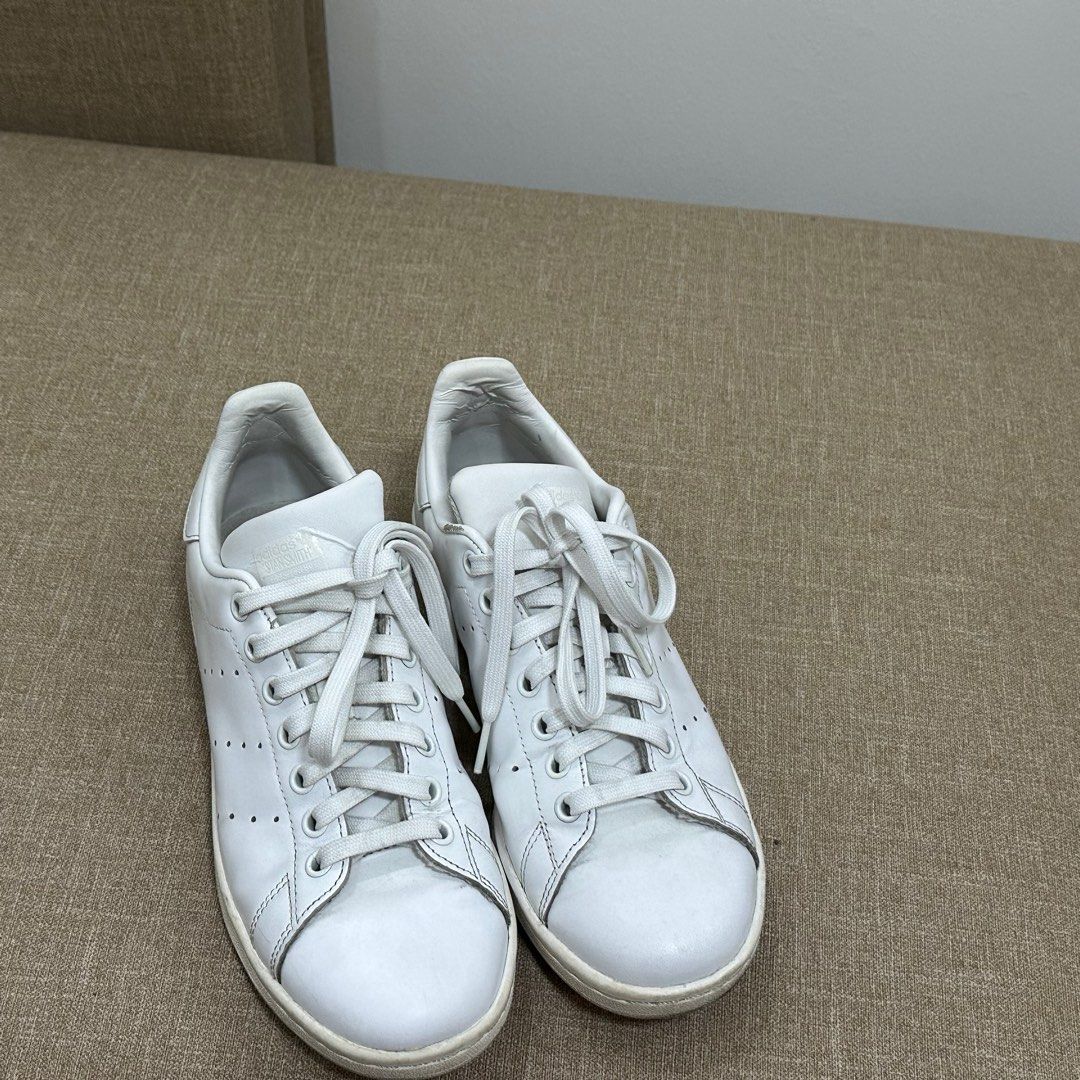 Adidas stan smith all sale white womens
