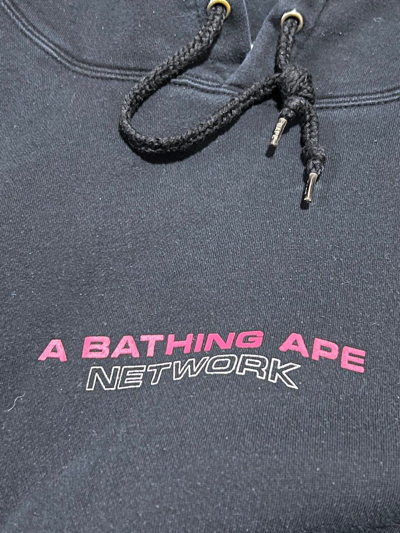 Authentic Bathing Ape Men World Gone Mad Hoodie with free Bape Pullover