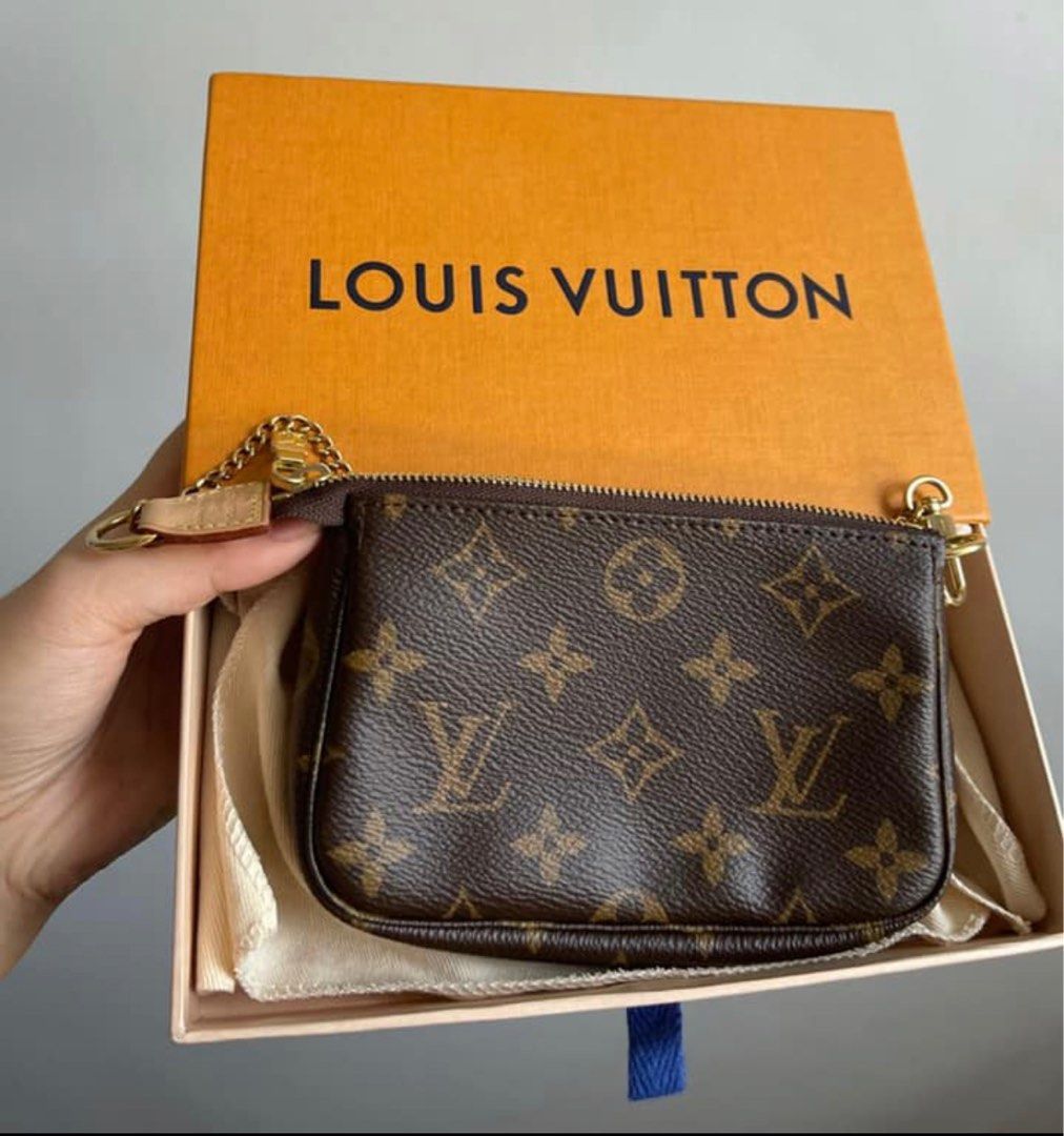 LV Mini Pochette, Luxury, Bags & Wallets on Carousell