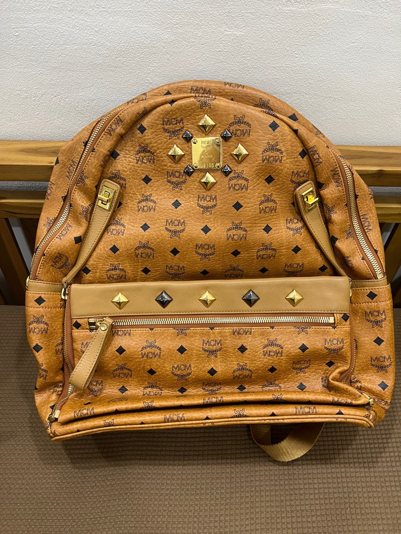 Authentic MCM Backpack, Luxury, Bags & Wallets on Carousell