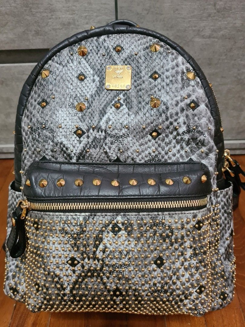 Mcm backpack lil back top back