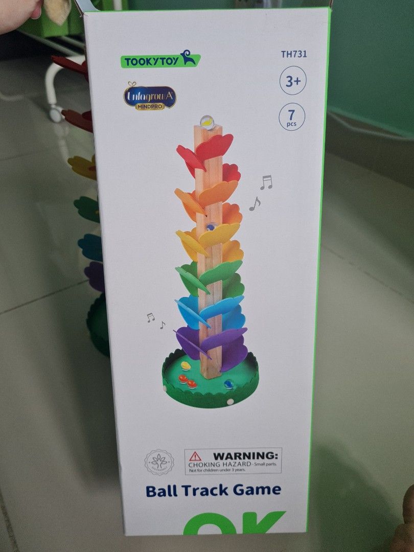 Ball Track Game (for 3yr old), Babies & Kids, Infant Playtime on Carousell