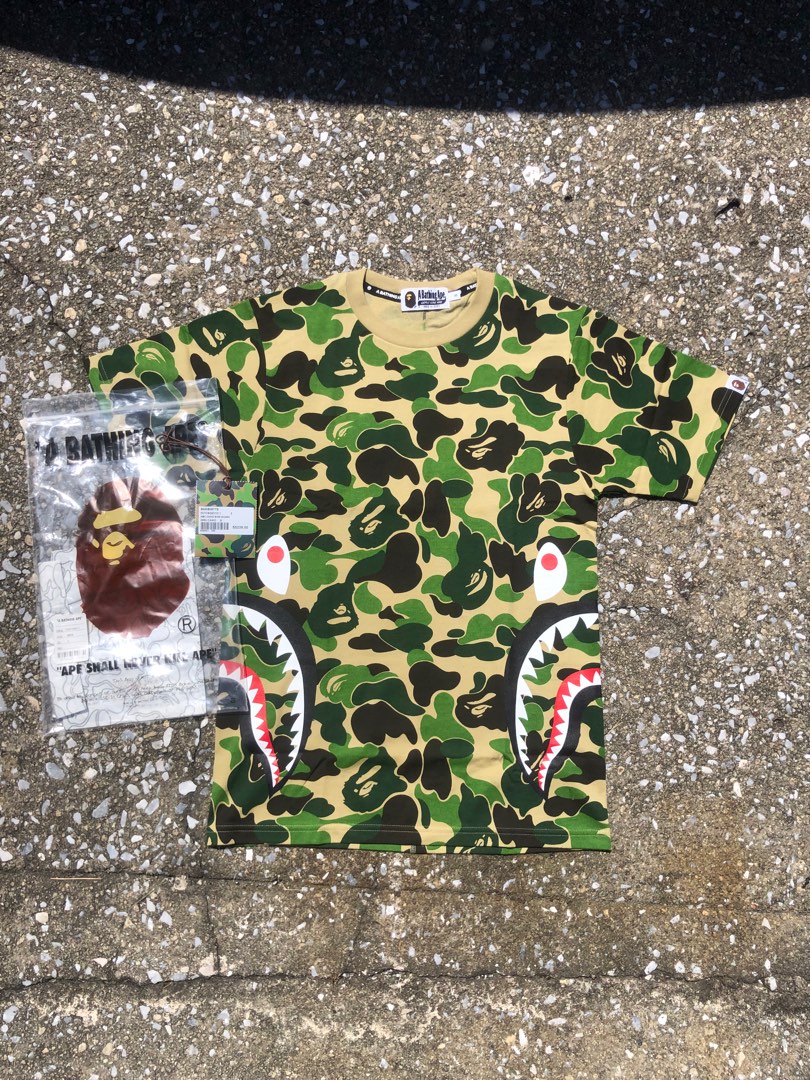 Harga bape camo shark best sale