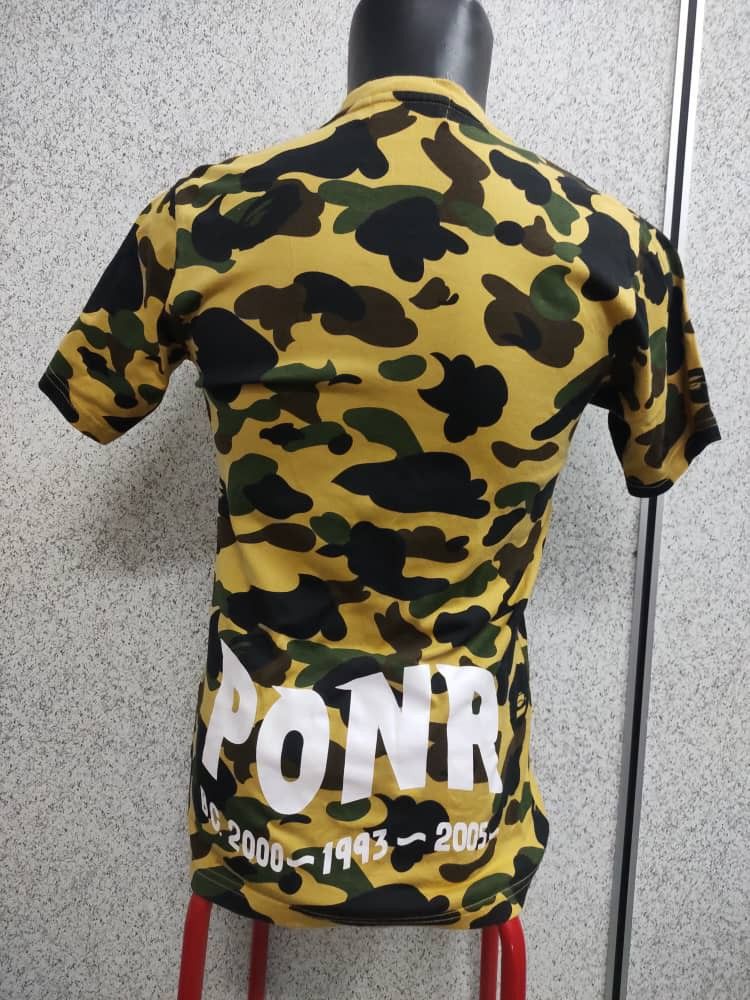Bathing ape online camo t shirt