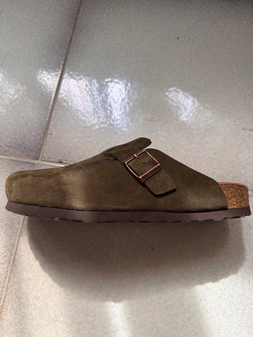 CLEARANCE STOCK Birkenstock Boston Sandals suede Men s Fashion