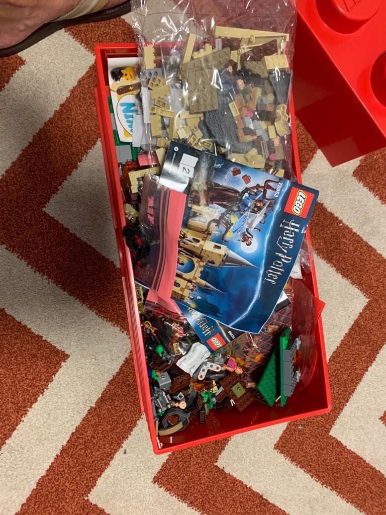 Red box harry potter lego sales