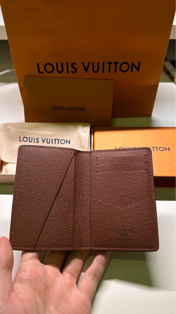 Louis Vuitton lV card wallet Grey Leather ref192606  Joli Closet