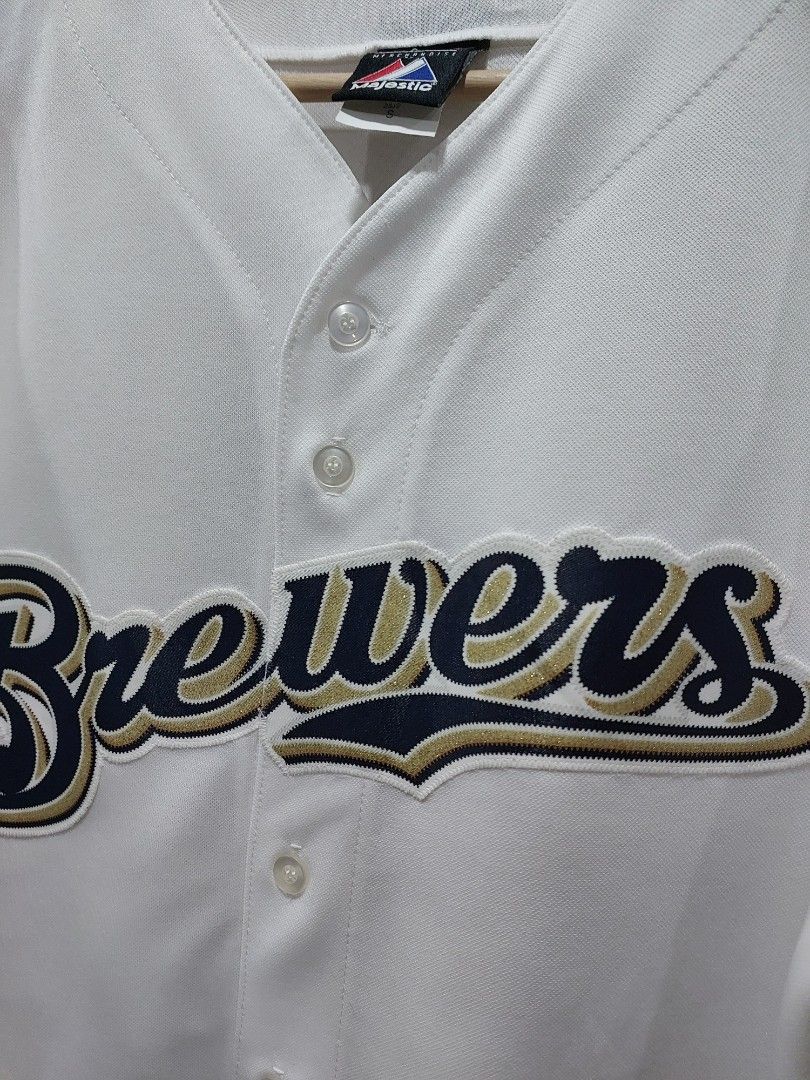 Majestic brewers jersey top