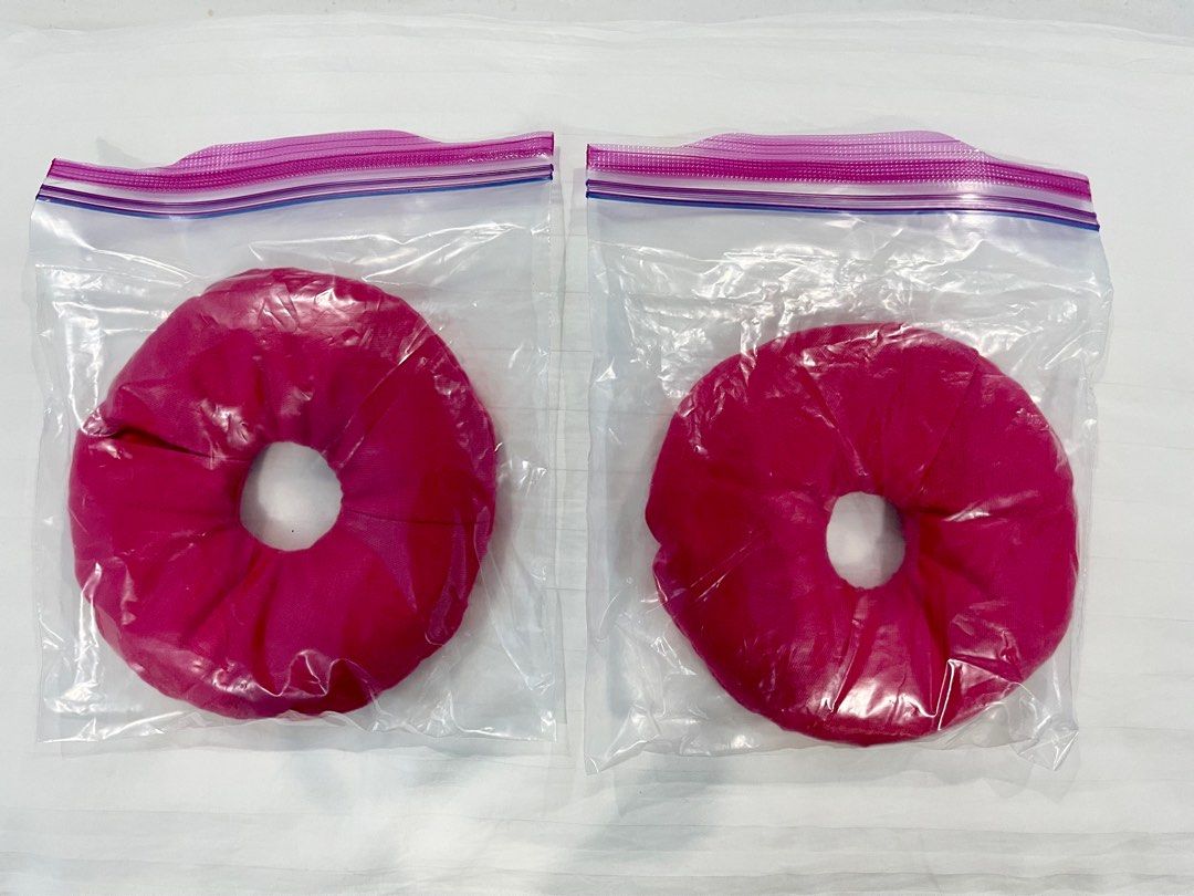 BUDS & BLOOMS BREASTFEEDING DOUGHNUT BOOB WARMERS on Carousell