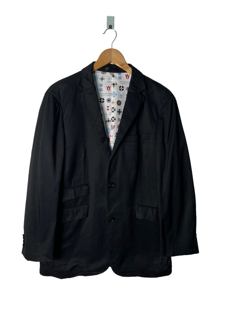 Burberry black blazer hot sale