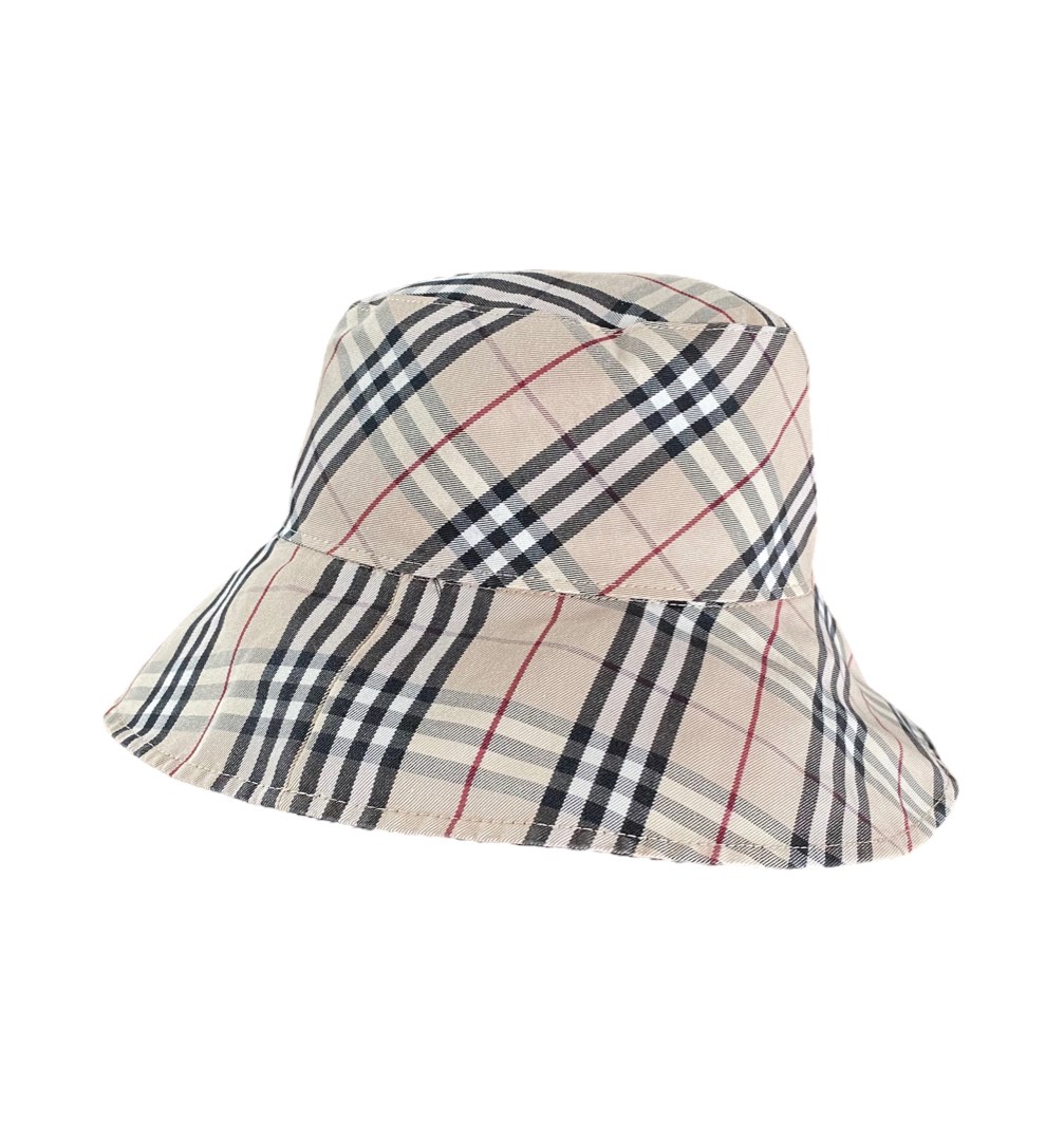 Burberry nova check hat on sale