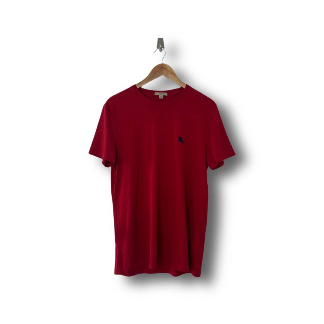 Burberry t shirt deals red logo