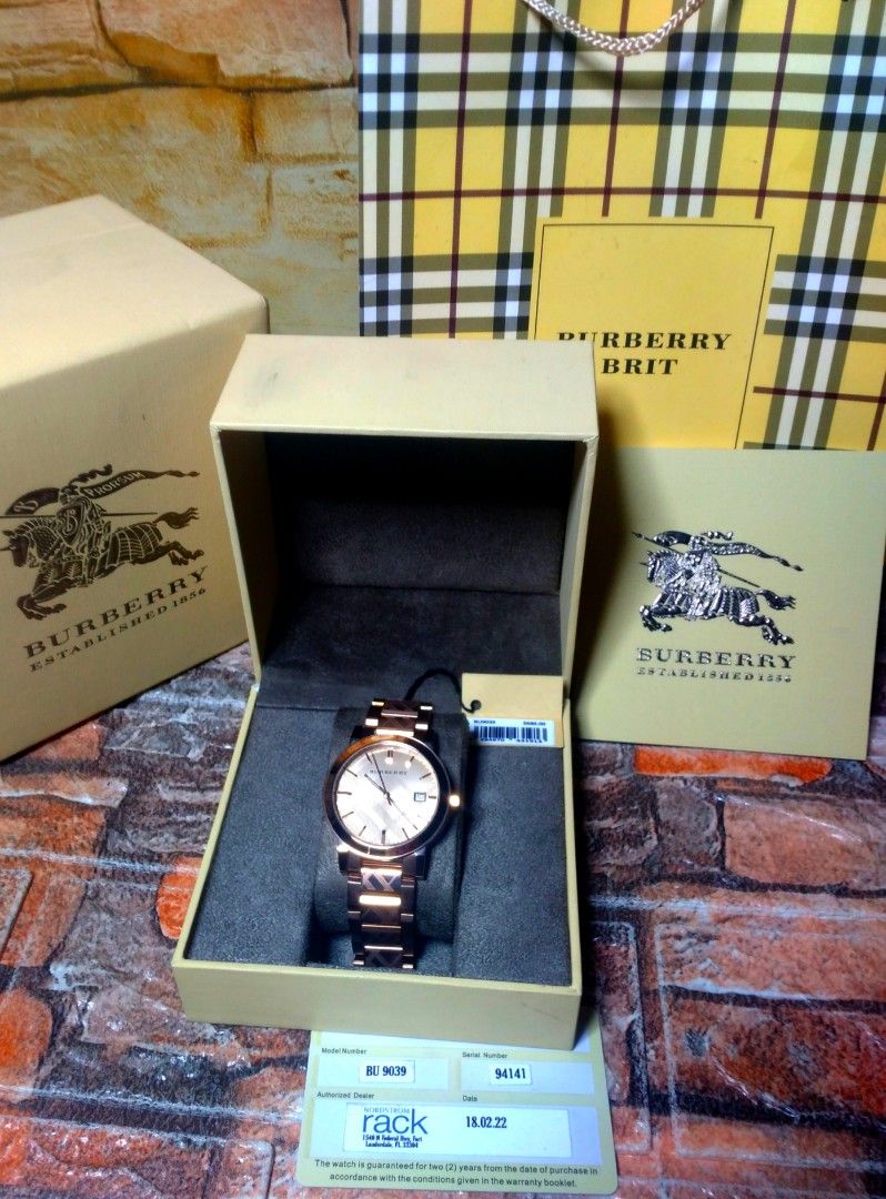 Burberry hotsell watch 9039