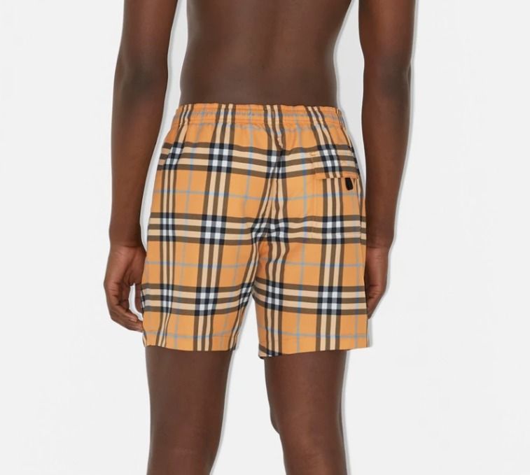 Burberry swimsuit top mens orange