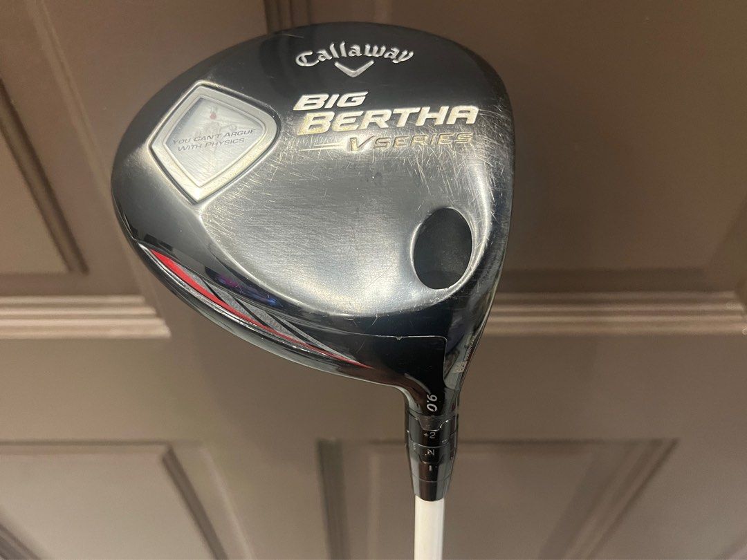 Callaway Big Bertha V Series 9.0 Degrees adjustable loft Driver with
