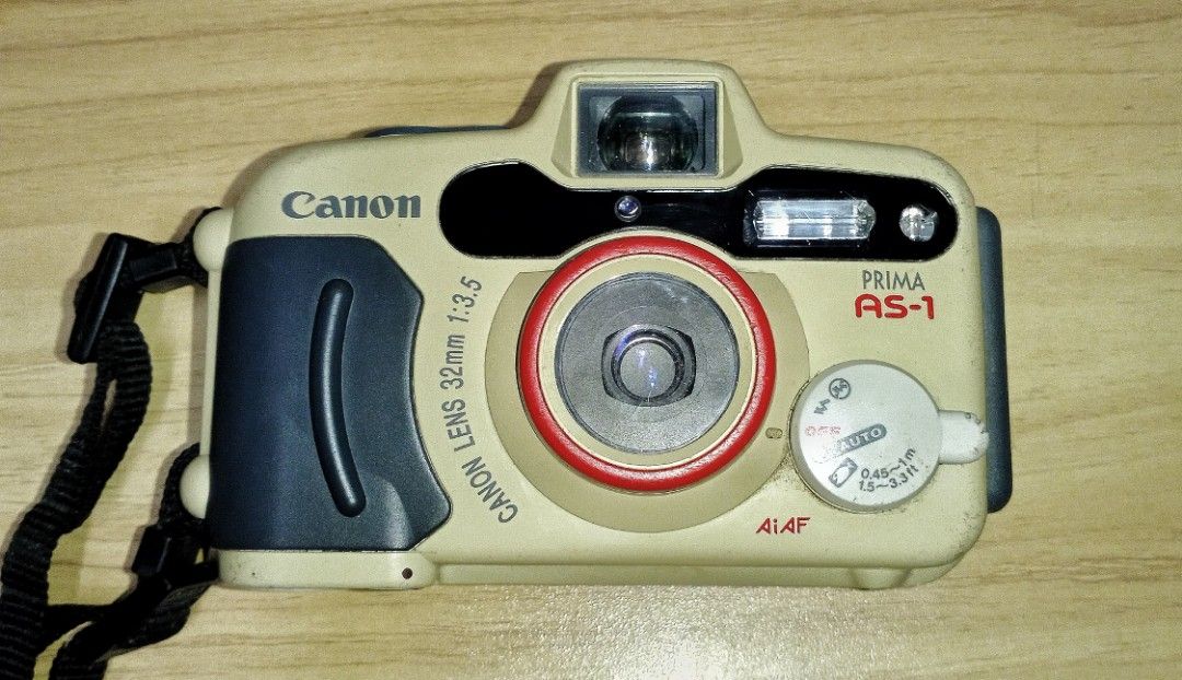 Canon Prima AS1 35mm Point n Shoot Film Camera, Photography, Cameras
