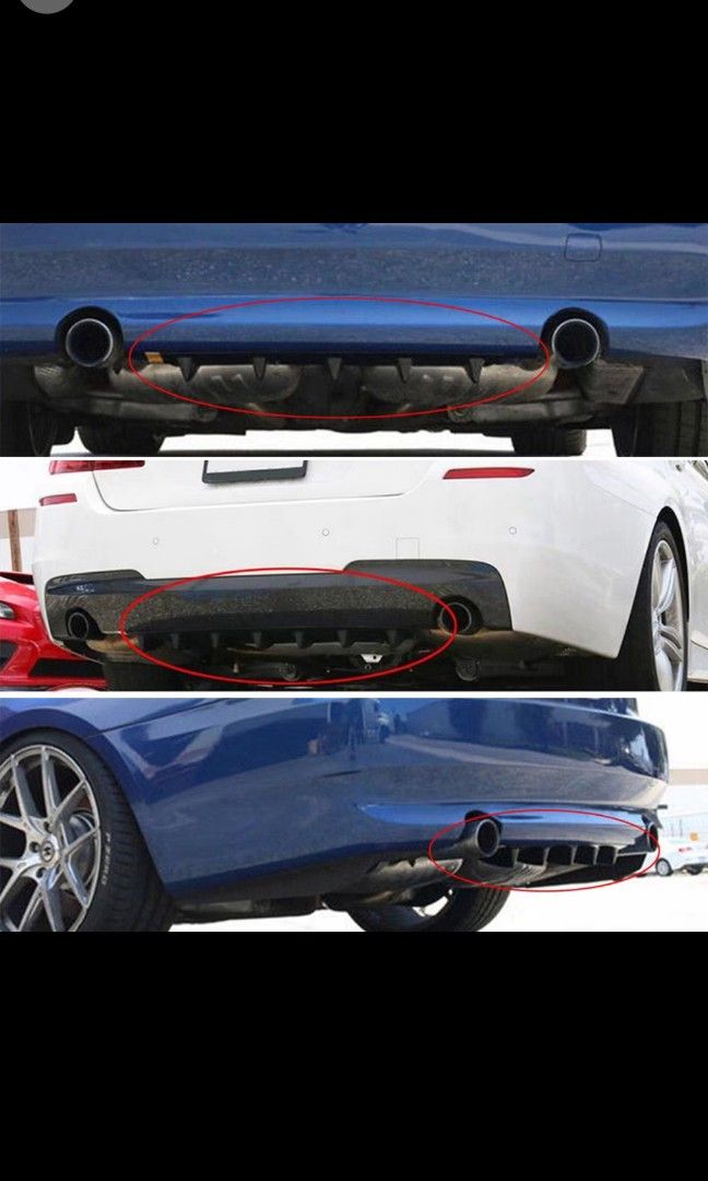 Car Addon Rear Diffuser, Car Accessories, Accessories on Carousell