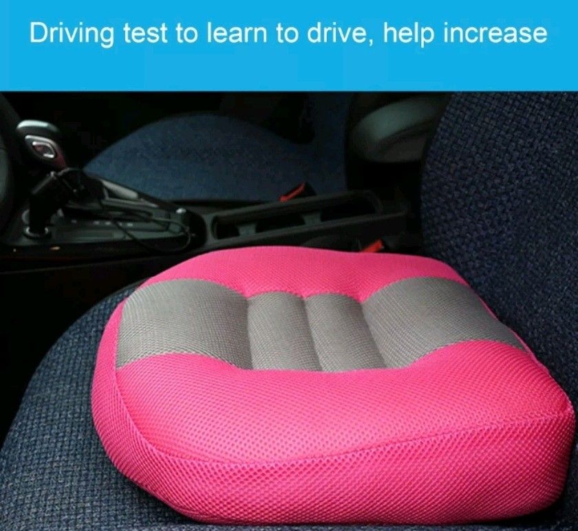 Car Booster Seat Cushion Thickened Non-slip Protection Cover