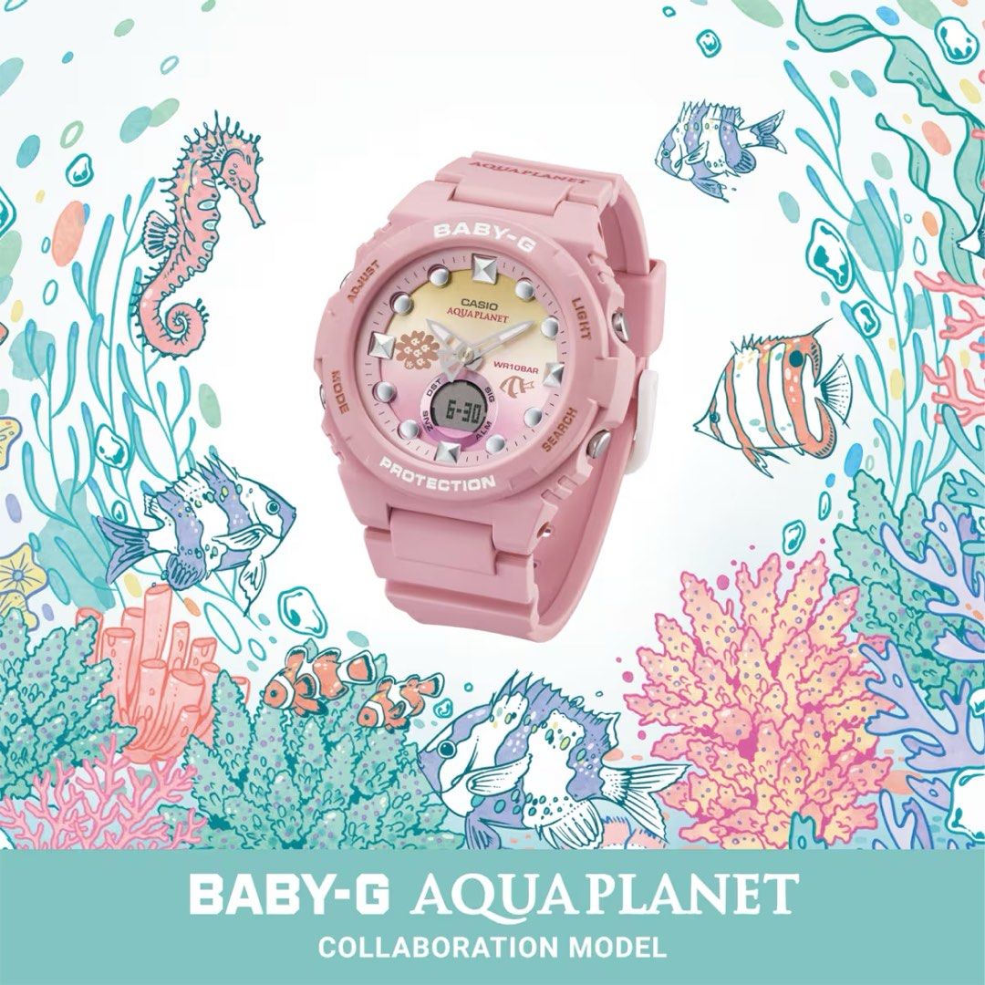 CASIO BABY-G BGA-320 Series 手錶Love The Sea And The Earth 日版BGA