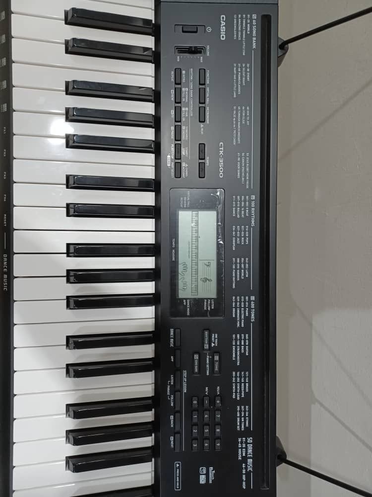 Casio CTK 3500 61keys Keyboard Hobbies Toys Music Media