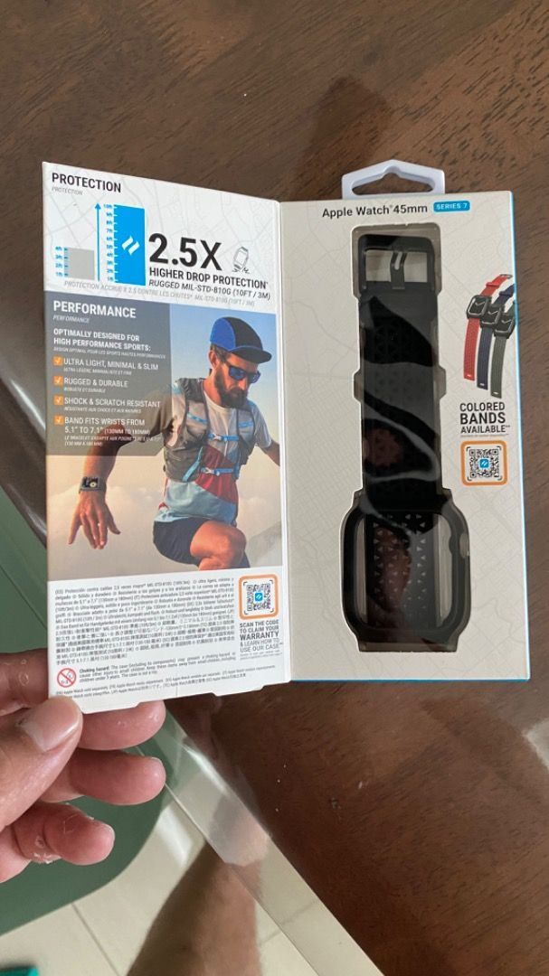 Catalyst Apple Watch 7 8 Active Defence Case for 45mm Watch Face