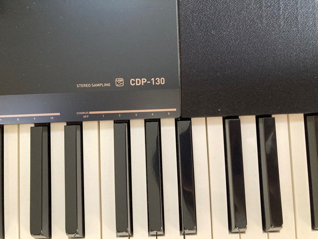 CDP130 Casio 88key Electronic Piano, Fully weighted, Hobbies & Toys