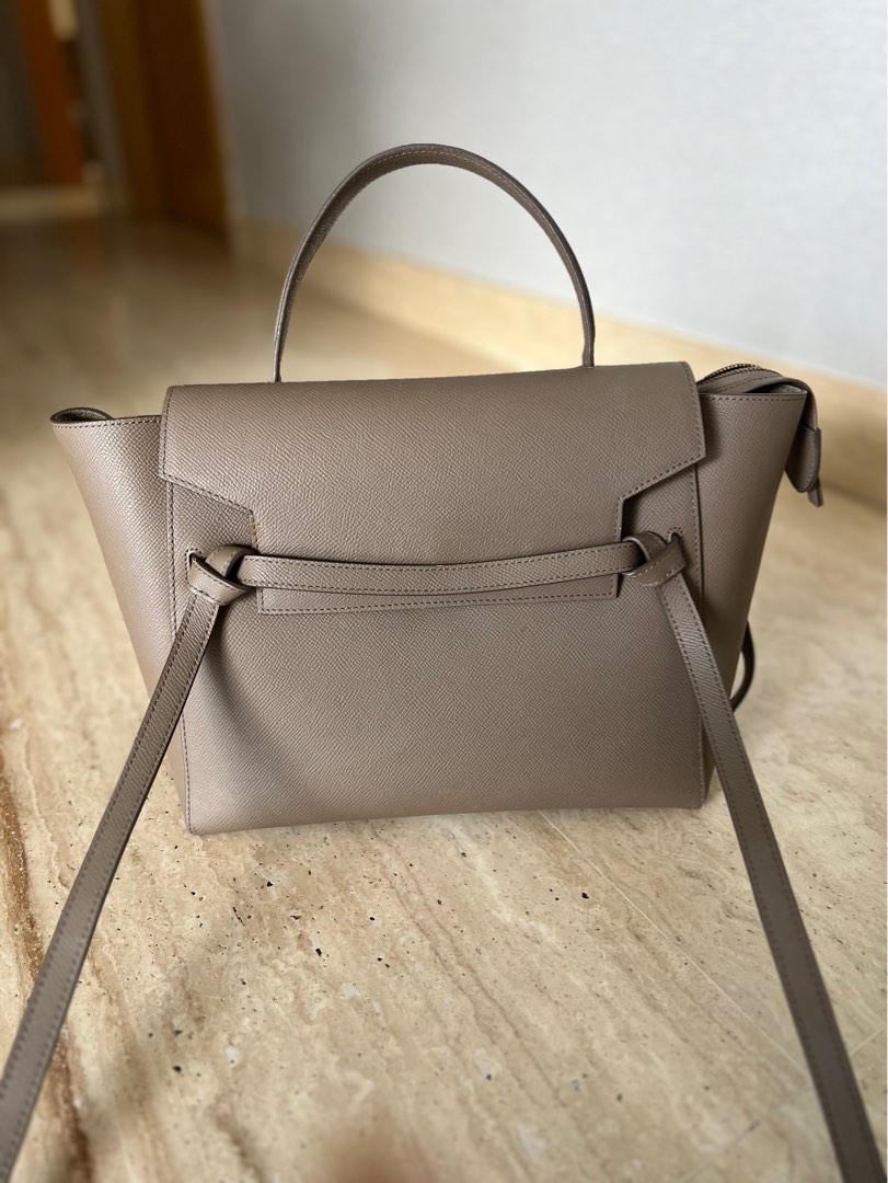 Celine mini belt bag grey store