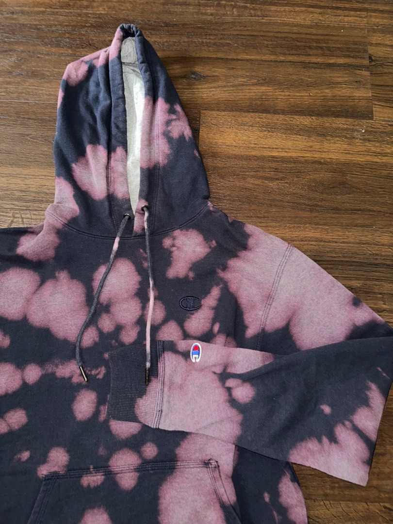 Champion bleached hoodie sale