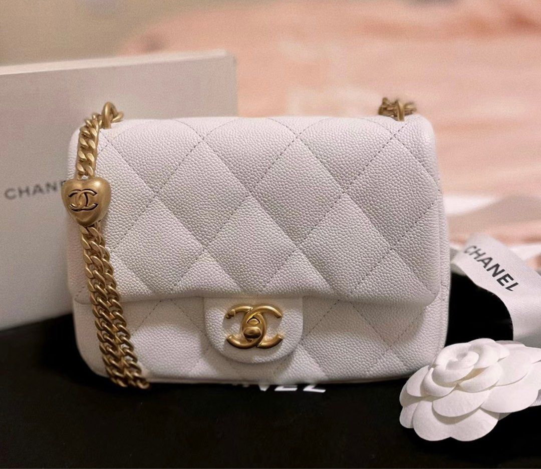 Chanel 愛心調節扣方胖, 她的時尚, 包包、錢包, 肩背、側背包在旋轉拍賣