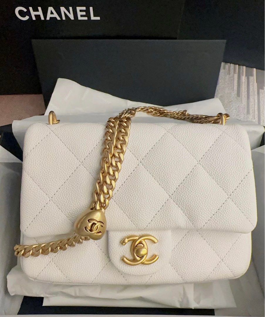 Chanel 愛心調節扣方胖, 她的時尚, 包包、錢包, 肩背、側背包在旋轉拍賣