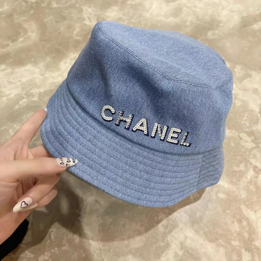 Chanel Bucket Hat AA8088 B07871 10800, Beige, L
