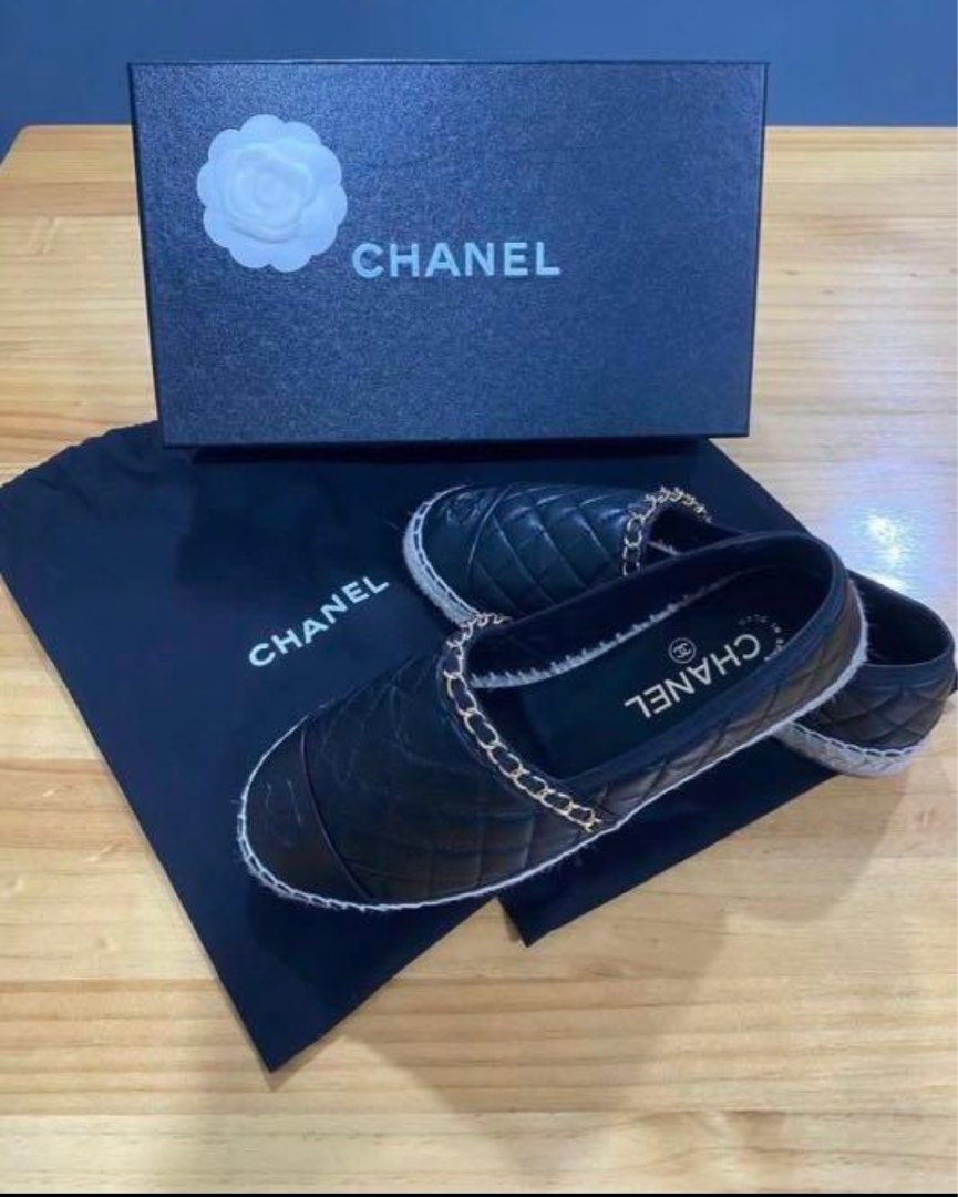 Chanel Espadrilles, Luxury, Sneakers & Footwear on Carousell