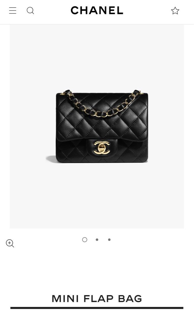 Chanel hotsell mini flag