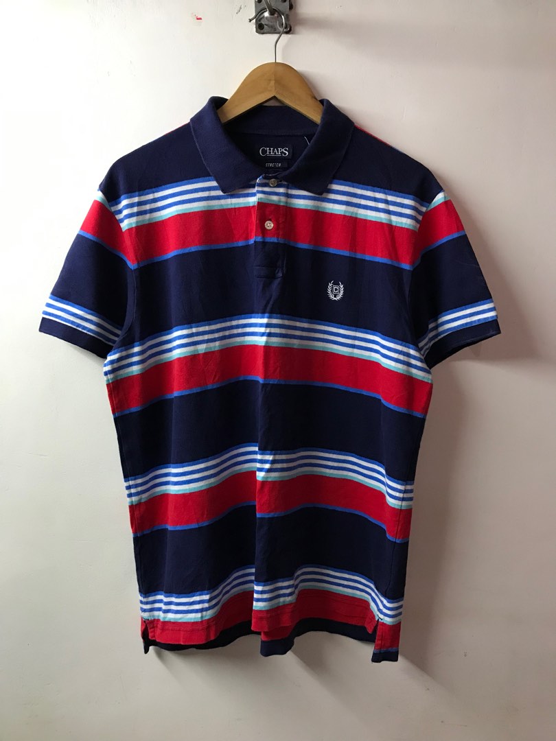 Chaps Stripes Polo shirt on Carousell