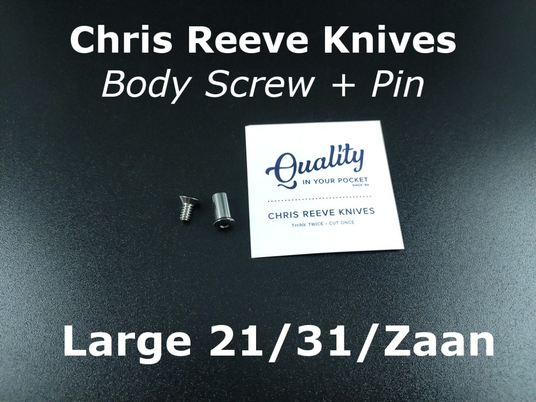Chris Reeve Knives Body Pin and Screw Sebenza Umnumzaan, Furniture ...