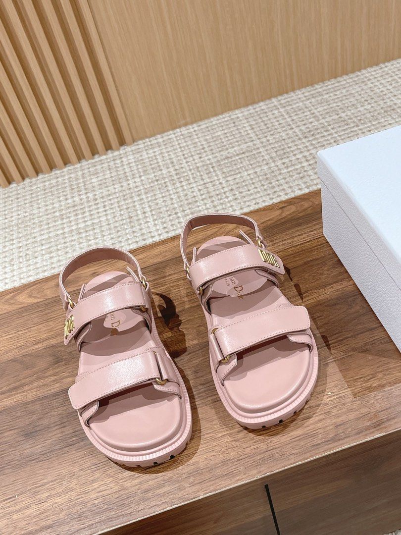 Christian dior sales tan sandals