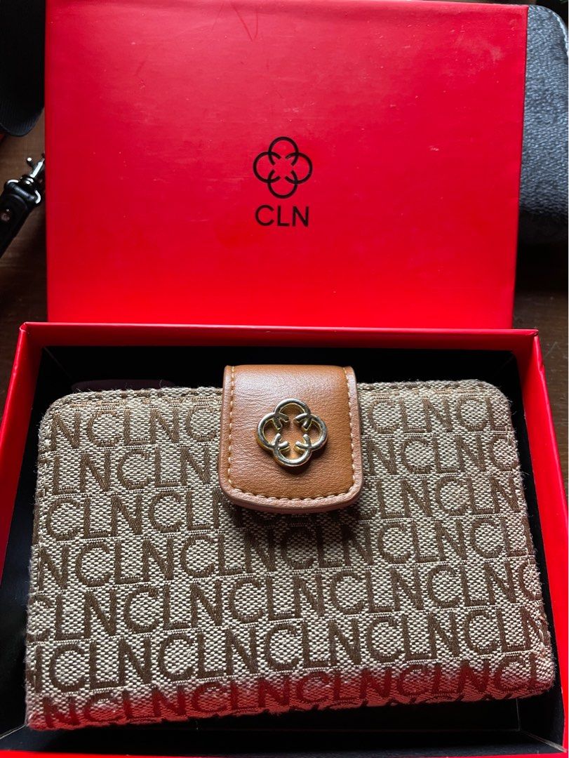 Buy CLN Calanthe Wallet (Debossed Monogram) 2023 Online