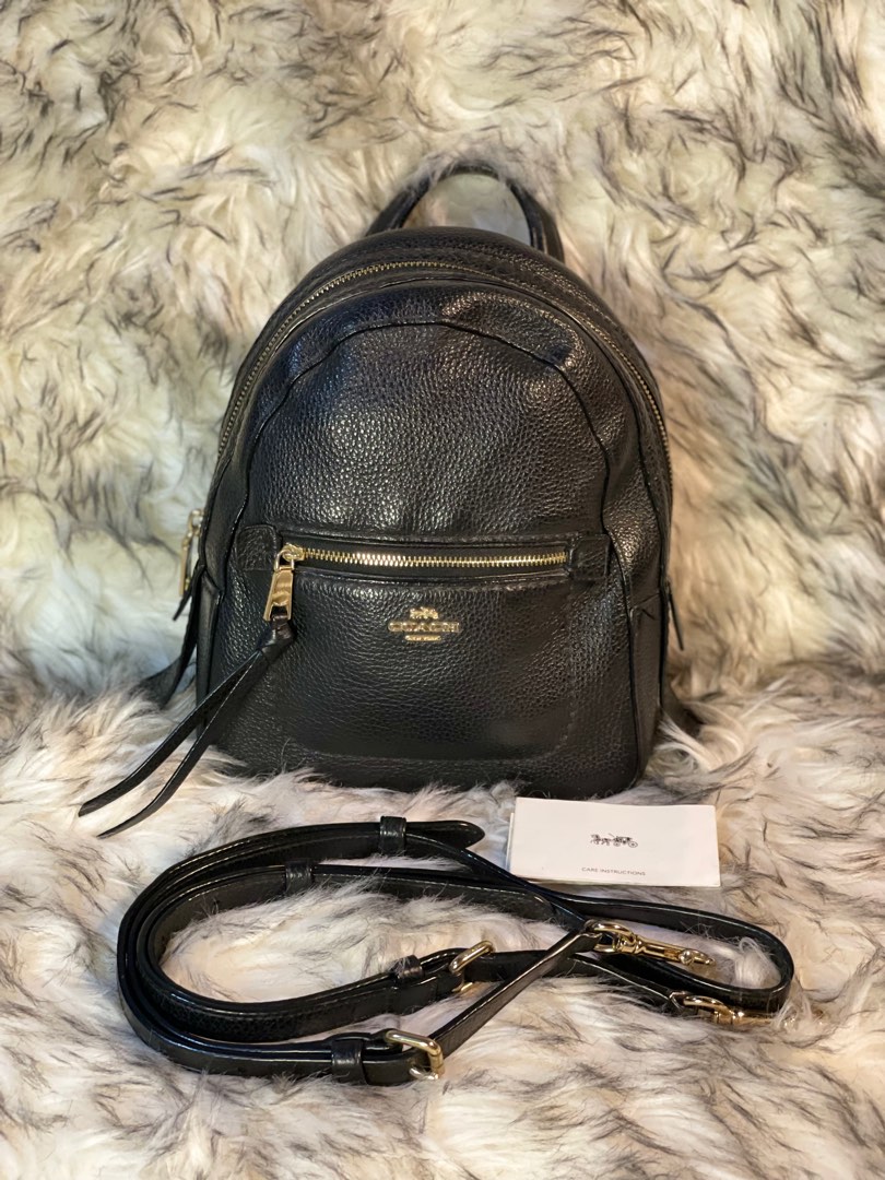 Coach andi backpack cheap black