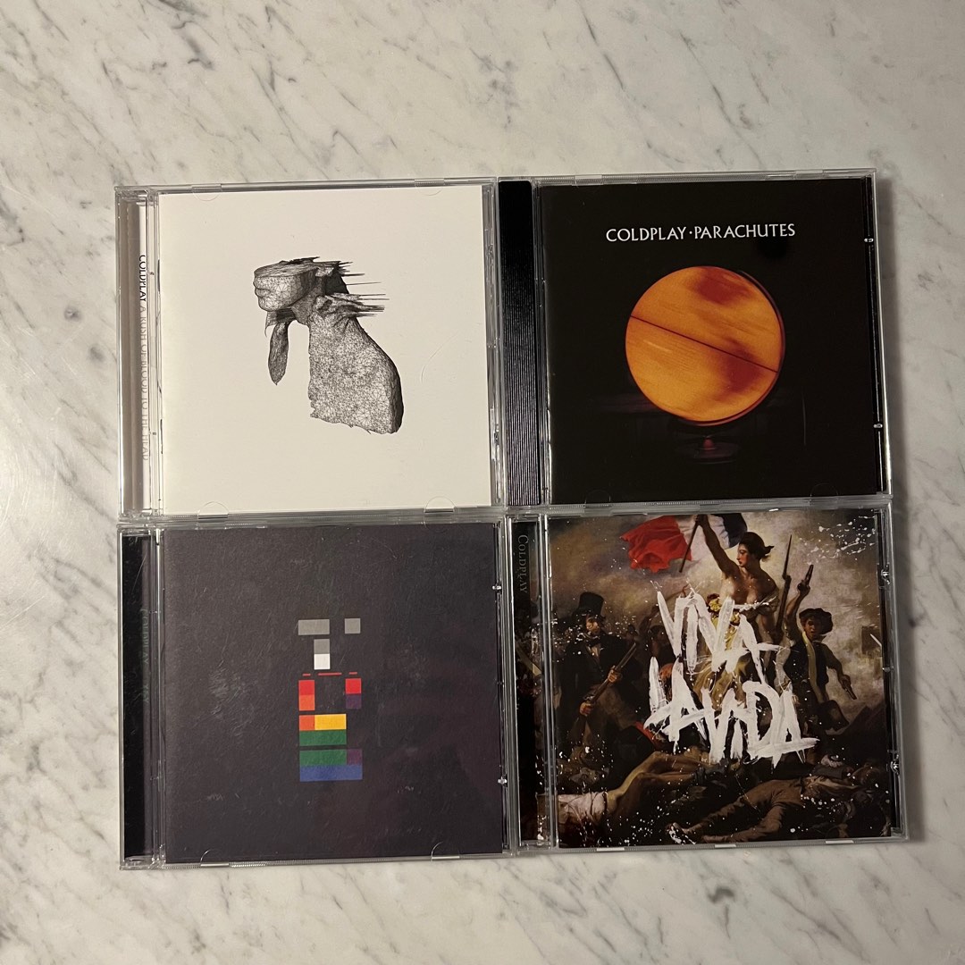 Coldplay limited edition Box of 4 albums CD, Hobbies & Toys, Music