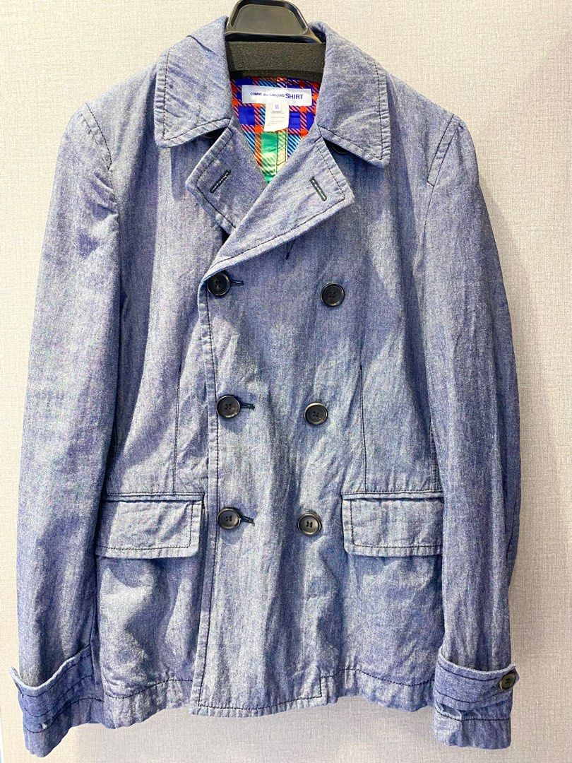 Cdg denim jacket online