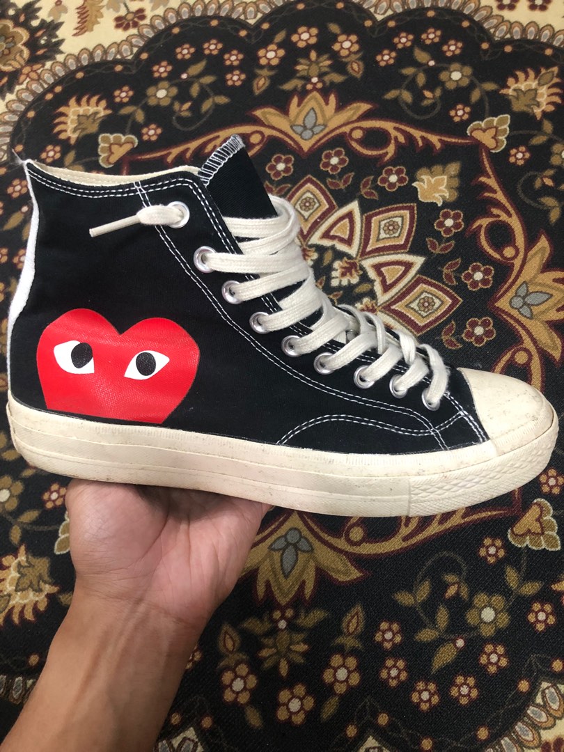 Converse comme des garcons a pois hot sale