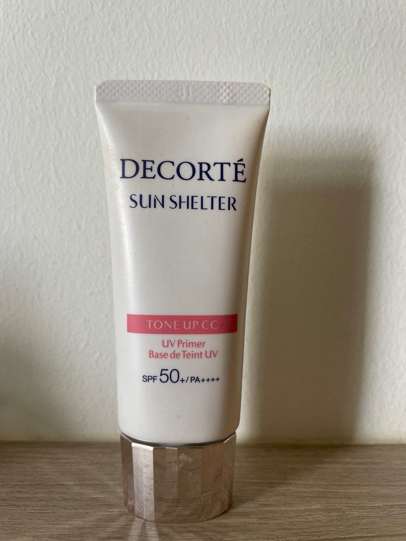 COSME DECORTE SUN SHELTER TONE UP CC UV Primer Base de Teint UV SPF50