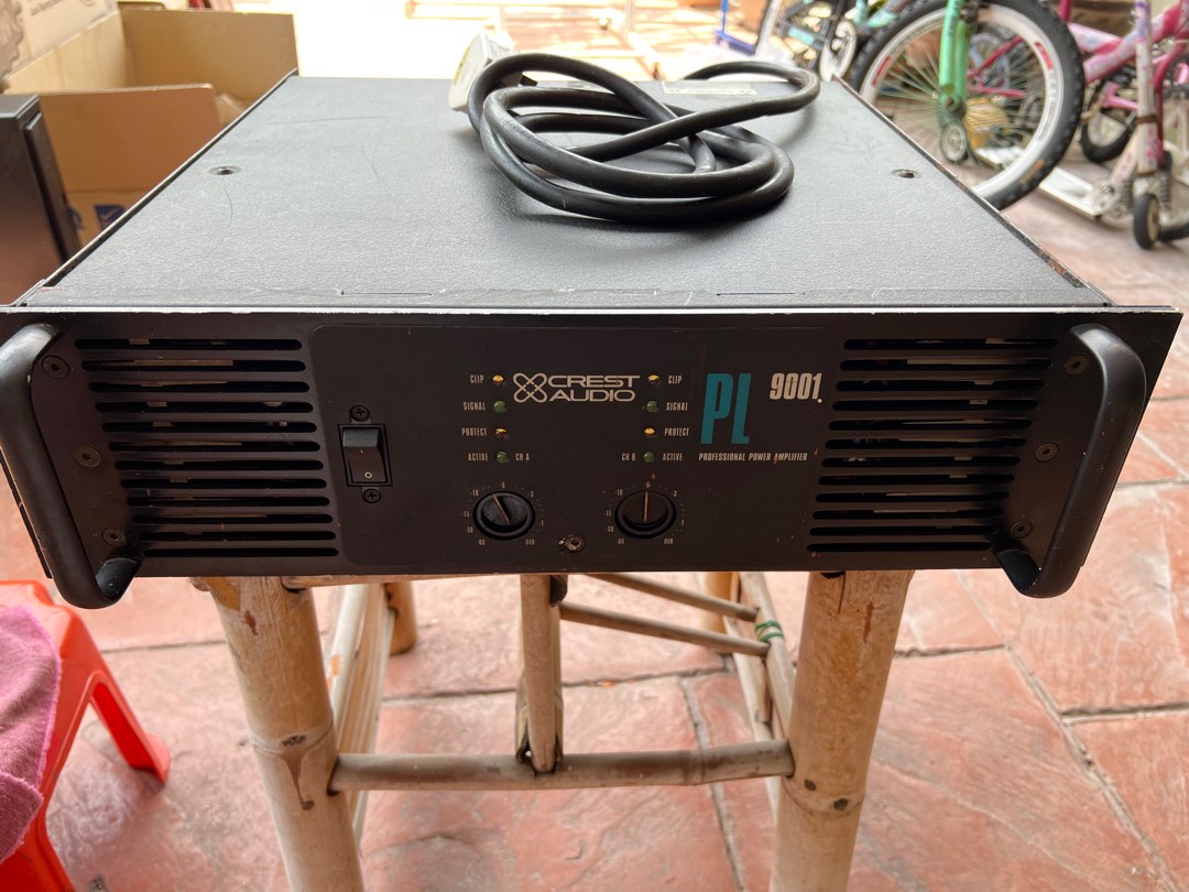 Crest audio (PL 9001) high power amp, Audio, Soundbars, Speakers