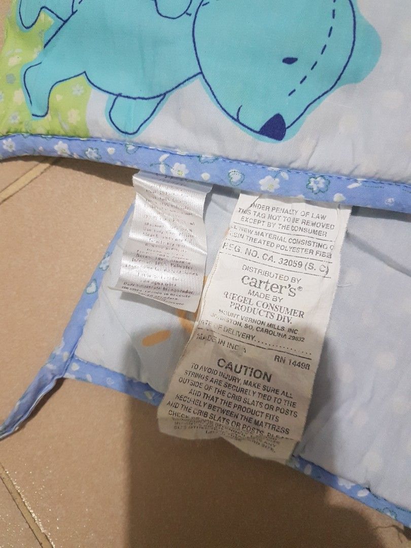 Crib bumper (Category: Bed Guards) located in Caloocan City. Submitted by warren_143 (Listing ID 1236885549, Image 3). Description: .