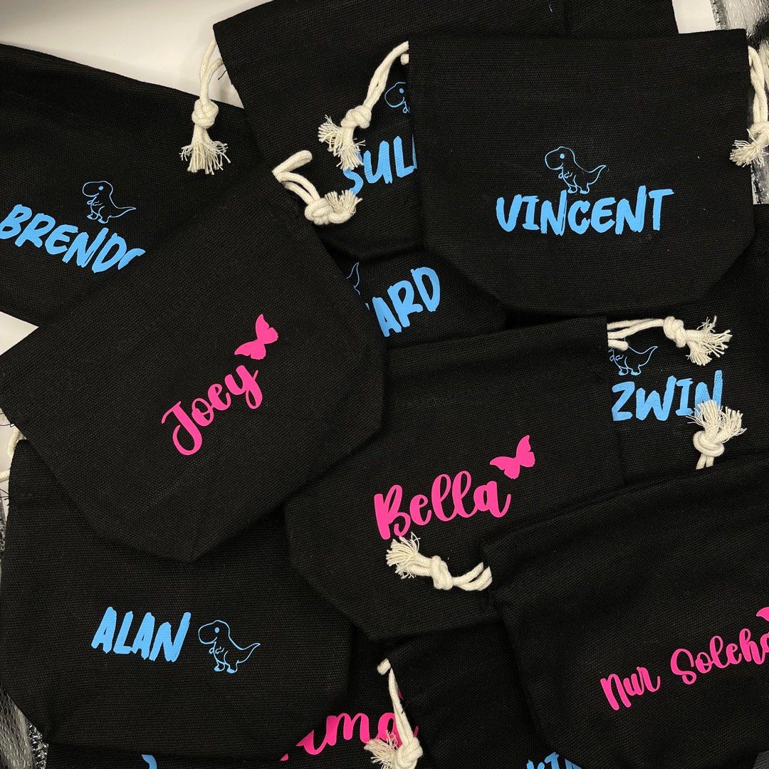 Custom small new arrivals drawstring bags