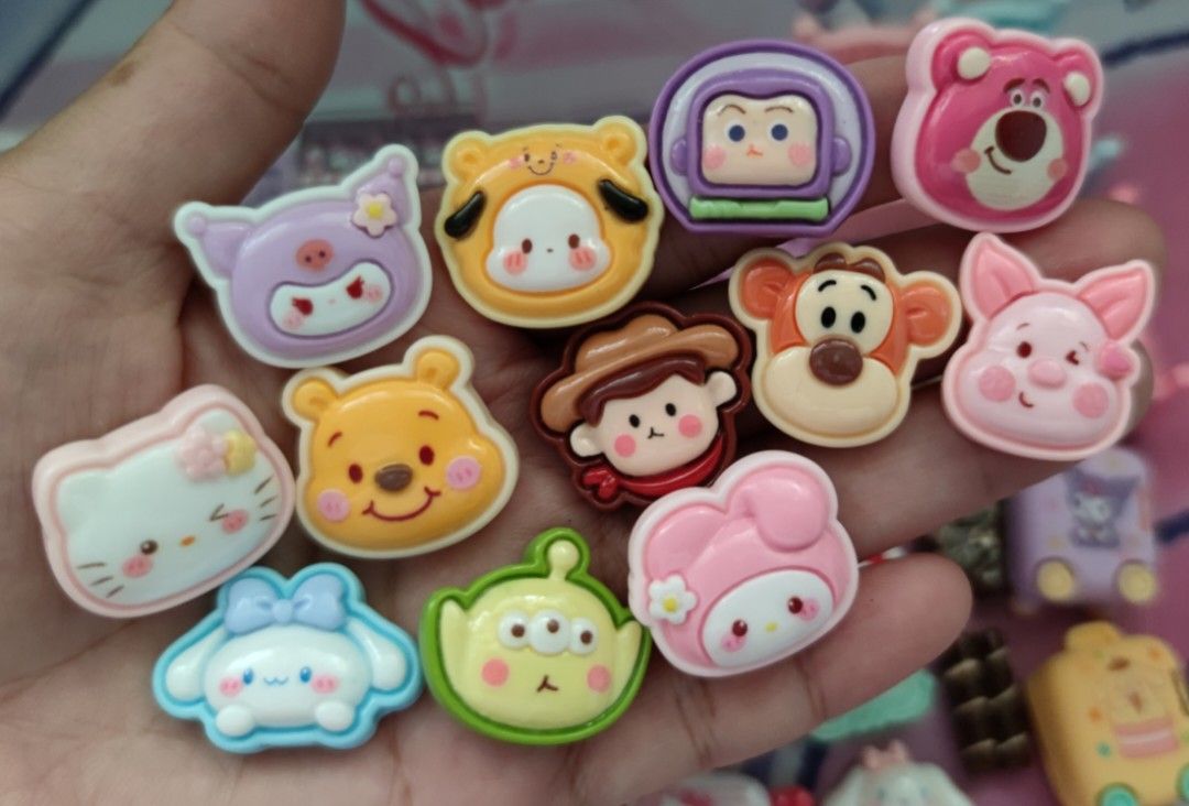 Cute resin charms and other luminous charms Hobbies Toys Toys