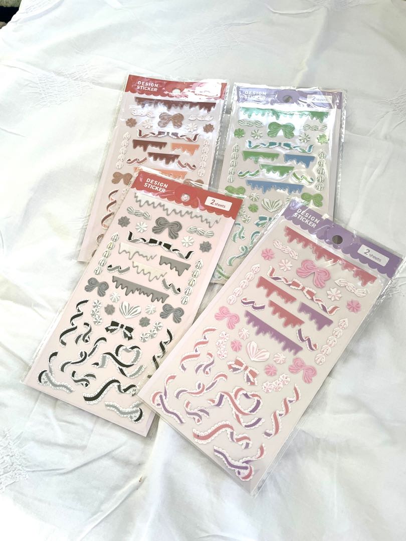 Daiso decoration stickers, Hobbies & Toys, Stationery & Craft, Other