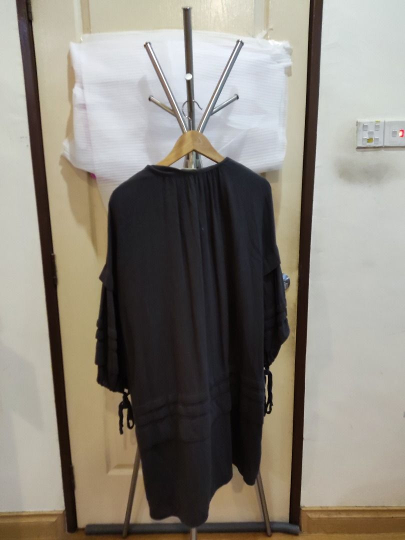 Dark Grey Color Dress, Women's Fashion, Dresses & Sets, Dresses on