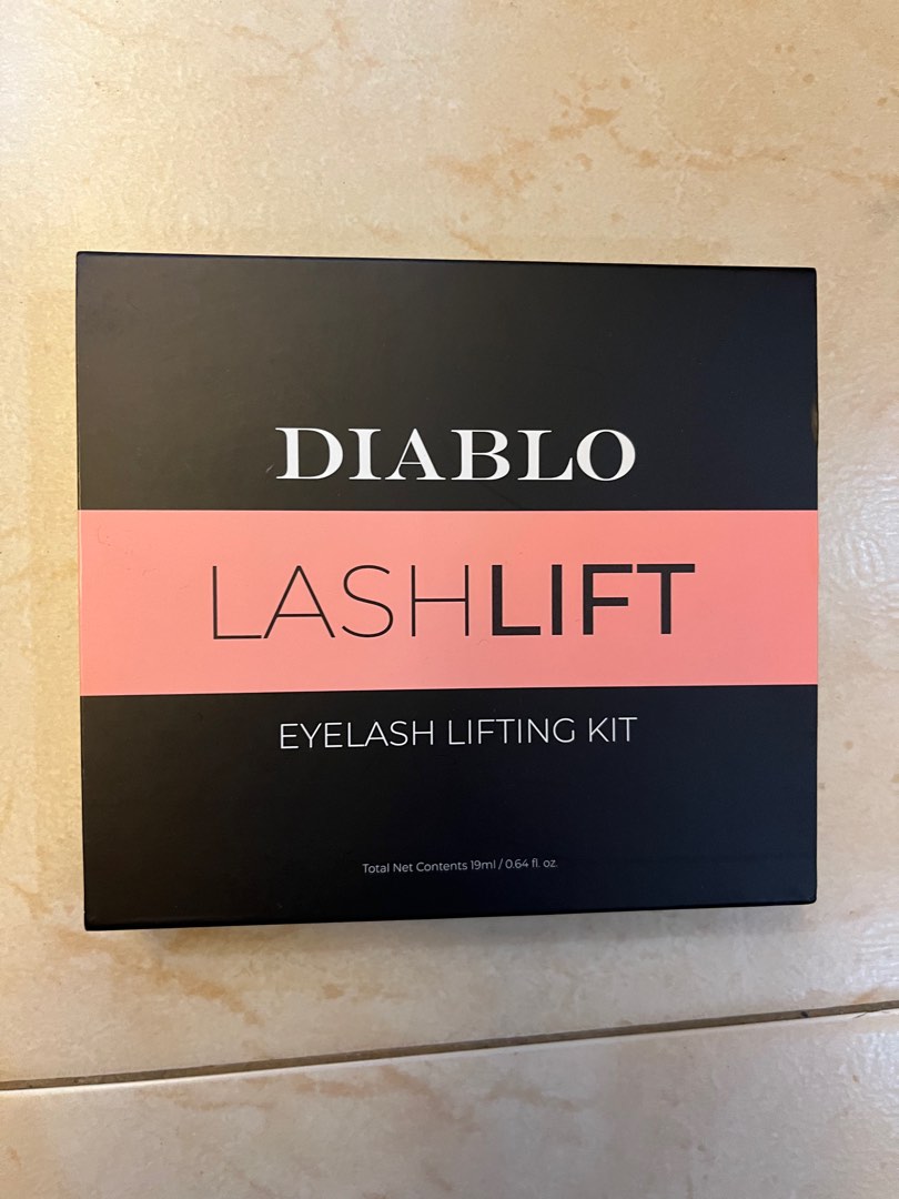 Diablo Lash lift kit, Beauty & Personal Care, Face, Face Care on Carousell