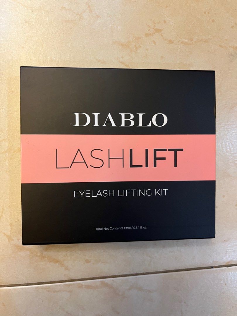 Diablo Lash lift kit, Beauty & Personal Care, Face, Face Care on Carousell